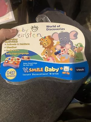 $7.80 • Buy Vtech V Smile Baby Baby Einstein World Of Discoveries Disney Interactive 