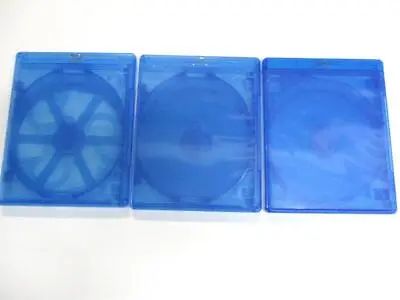 3 Pack Blu-ray Viva Elite 3-Disc Replacement Cases *Excellent Condition* • $9.95
