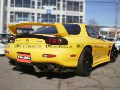 Fiber Glass For Mazda RX7 FD3S Mazdaspeed Rear Trunk Boot Lip Spoiler Wing Part • $760