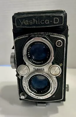 Yashica-D Vintage TLR Film Camera Yashikor 80mm F3.5 Lens From Japan • $115