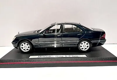 Maisto 1998 Mercedes Benz S Class 1/18 Scale Diecast Model Car READ DESC. • $69.95