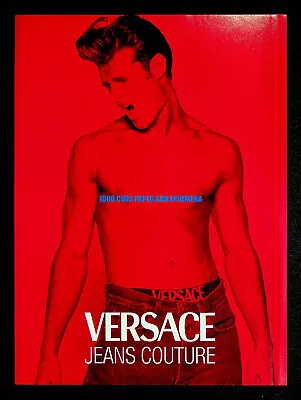 Versace Jeans Couture 1995 Trade Print Magazine Ad Poster ADVERT • $7.99