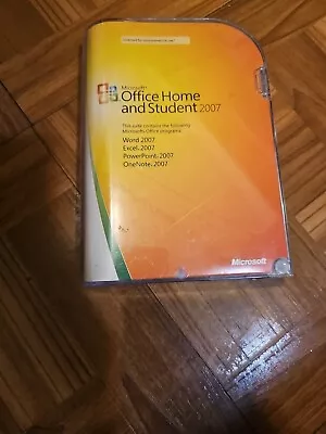 Microsoft Office Home And Student 2007 Used 79G-00007 With Product Key + Inserts • $14.98