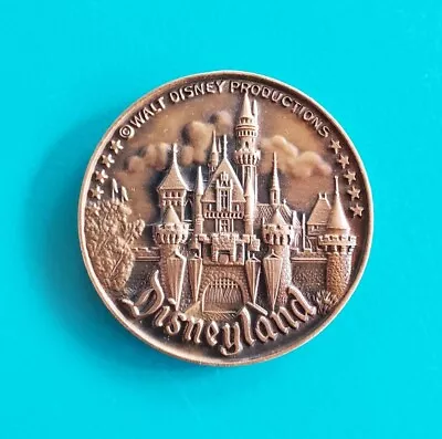 Vintage Disneyland Bronze Coin Token Medallion 4 Lands & Main Street • $14.99
