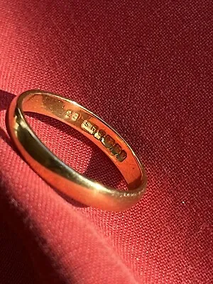 22ct Gold Wedding Band 22ct Gold Ring 22ct Gold • £195