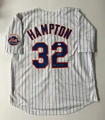 Mike Hampton Autographed CUSTOM NY Mets Pinstripe Jersey (JSA) • $115