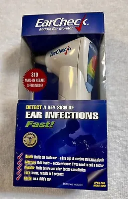 New Earcheck EC-3 Middle Ear Monitor Detect Signs Of Ear Infection Fast Check • $35.99