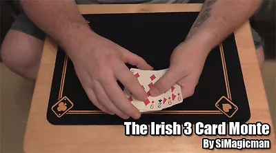 The Irish 3 Card Monte Magic Trick • £3.20