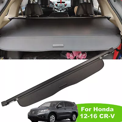 Retractable OE Style Cargo Cover For 2012-16 Honda CR-V CRV Luggage Shade- Black • $52.99