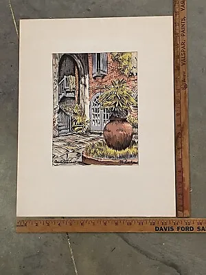 Vintage Luckow New Orleans Print Mid Century MOD • $50