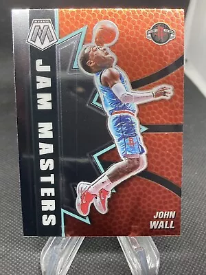 2021 Panini Mosaic John Wall Jam Masters Insert Card Rockets 254 • $1.17