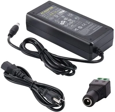 UL Listed AC DC 12V 5A Power Supply Adapter Transformer Charger LED Stripes CCTV • $9.31