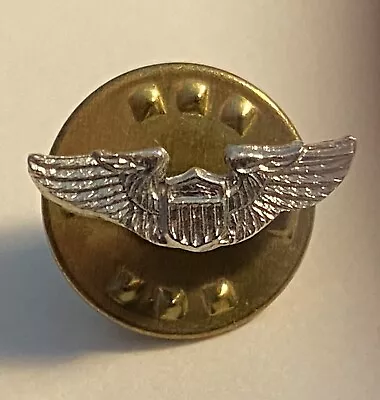 Vintage United States Military WWII Navy Aviator Pilots Wings Pin • $14