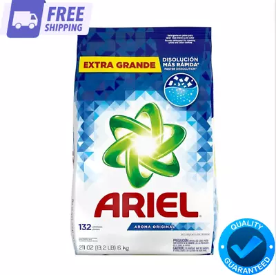 Ariel Powder Laundry Detergent Original Scent 211 Ounces 132 Loads 13.19 Pnd • $19.99