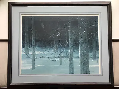 $2200 • Buy Midnight - Black Wolf By Robert Bateman, Signed Limited Lithograph (Framed)