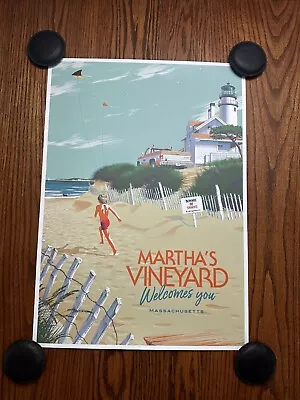 Laurent Durieux - Jaws Martha's Vineyard Offset Print Movie Art Print BNG Mondo • $89.99