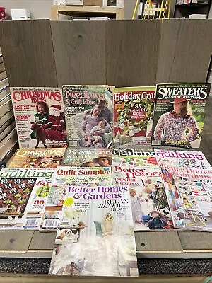 Better Homes And Gardens LOT Of 13 Vintage 1980's & Modern Quilting Needlework • $25