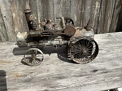 Vintage Hand Made Steam Engine Tractor  Arts And Crafts  Project. • $68.50