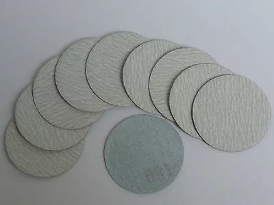 Sanding Discs 2  / 50mm (Pack Of 10) Hook And Loop. All Grit Sizes • £2.95