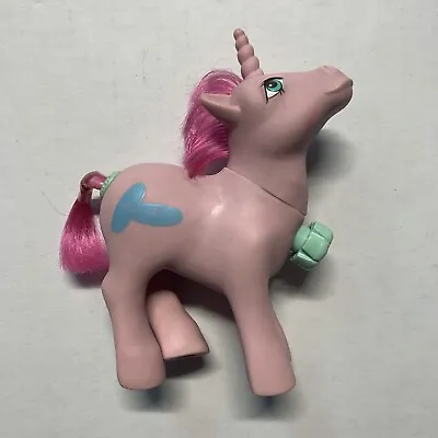 My Little Pony 1984 Unicorn Vintage Hasbro Twist & Spin Tail  READ • $8.40