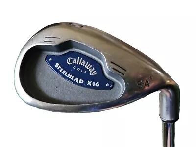 Callaway Steelhead X•16 54 Degree Sand Wedge Constant Wght. Ultra Lt. Shaft • $56.42