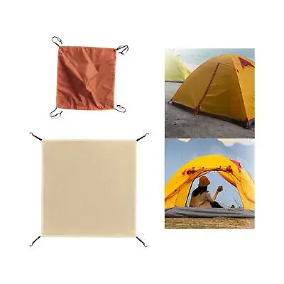 Dome Tent Cover Sun Protection Tarpaulin Covers Rain Fly Tent Tarp Sun Shelter • £6.35