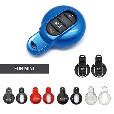 ABS Plastics Remote Key Cover Case Holder Skin Fob For Mini Cooper S F54 F56 F57 • $26.50