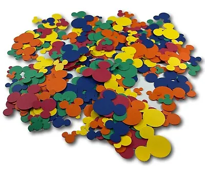 360 Piece Mickey Mouse Celebration Birthday Confetti Primary Multi-Colors • $5.95