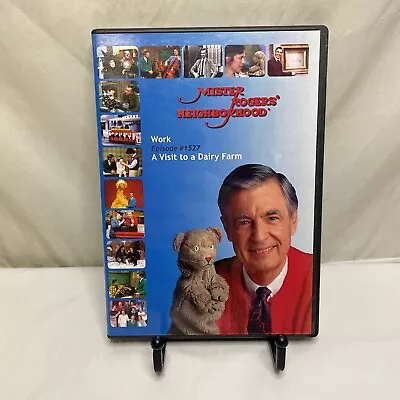 *RARE* Mister Rogers' Neighborhood: Work (#1527) A Visit To A Dairy Farm DVD EXC • $9.95