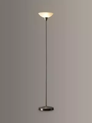 John Lewis ANYDAY Darlington Uplighter Floor Lamp Brushed Chrome • £15