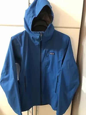 NWT Patagonia Stretch Rainshadow Jacket Men’s Size Small Balkan Blue • $159