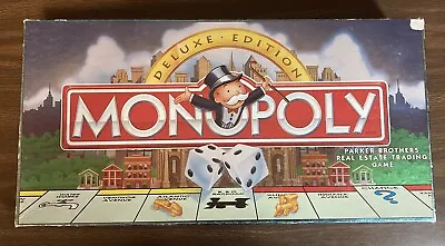 Monopoly Deluxe Edition 2008 Parker Brothers Hasbro Complete Board Game • $10