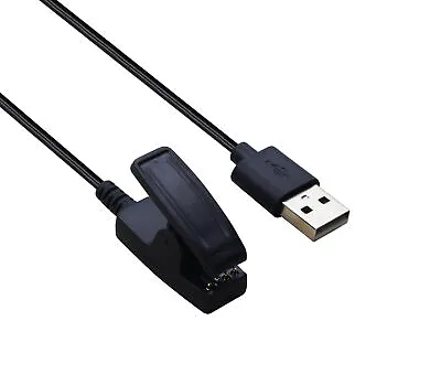 USB Clip Charging Charger Cable For Garmin Forerunner 410 910XT 310XT Wide • $4.96