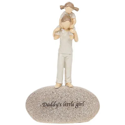 Daddy's Little Girl Figure Dad Daughter Sentiment Ornament (285382) • £14.99