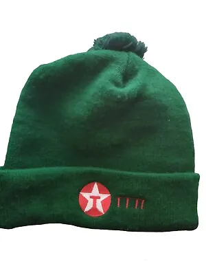 Vintage TEXACO TTTI Beanie Stocking Cap Hat  • $10