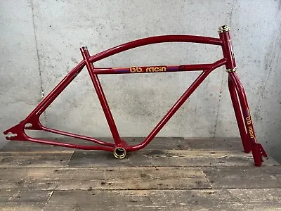 Vintage Bike Brokers 26” 3 Bar Cruiser Klunker Strandie Looptail Frame And Fork • $1099