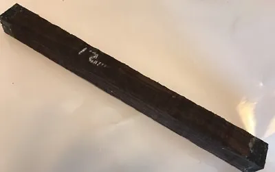 Gabon Ebony Hardwood 1x1x12 Leatherworking Striker Calls Magic Wands Drum Sticks • $29.95