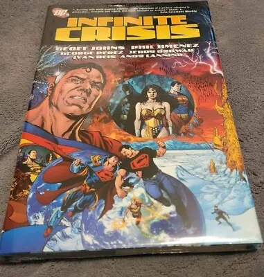 Infinite Crisis (DC 2006) Geoff Johns Phil Jiminez - OOP Rare Sealed Hardcover • $17.50