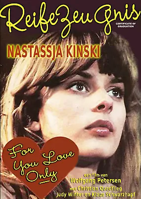 Nastassja Kinski FOR YOUR LOVE ONLY (1977) REIFEZEUGNIS W/English Subtitles  • $22