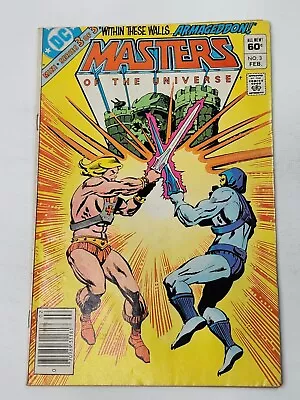 Masters Of The Universe 3 NEWSSTAND DC Comics Final Issue Bronze Age 1983 • $16.99