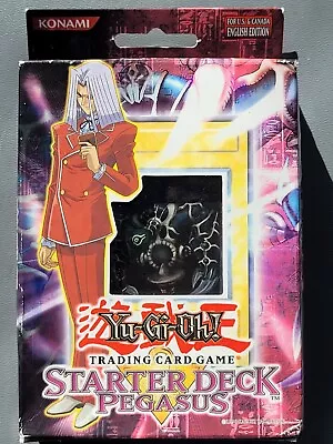 CLASSIC Yu Gi Oh Starter Deck Pegasus  Trading Card Game  YUGIOH 1996 • £32