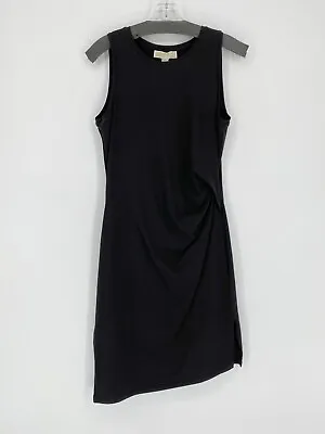 Michael Kors Black Sleeveless Side Twist Asymmetrical Dress Women’s Size Medium • $29.99