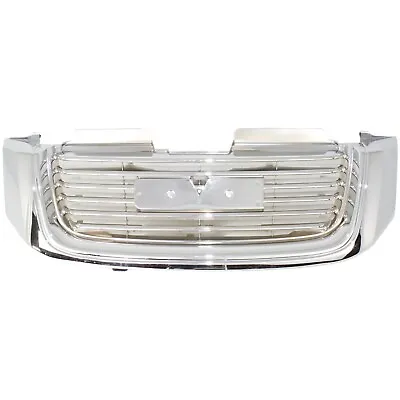 Grille For 2002-2009 GMC Envoy 2002-2006 Envoy XL Chrome Plastic • $88.21