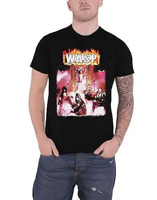£17.95 • Buy WASP W.A.S.P. T Shirt First Album Band Logo New Official Mens Black L