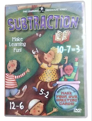 Learning Treehouse Subtraction DVD Preschool Early Math Education Homeschool • $7.46