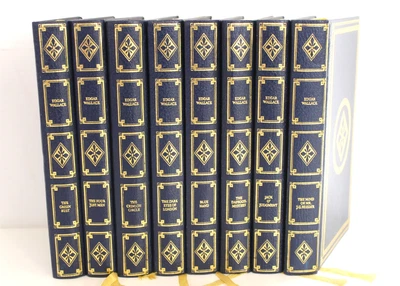 £9.99 • Buy 8x Vintage EDGAR WALLACE Heron Books Hardcovers - B73
