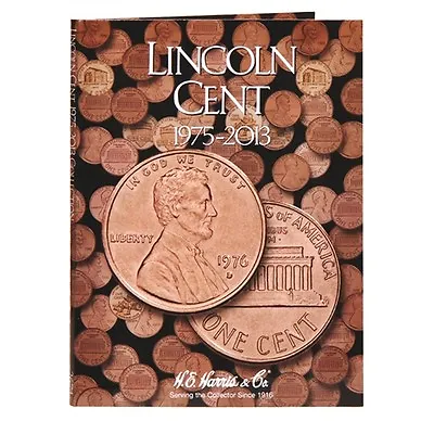 H E HARRIS #2674 Coin Folder LINCOLN CENT #3 1975-2013  Album / Book  Penny • $4.39