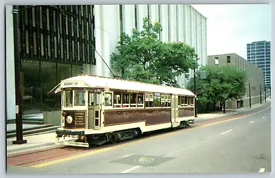 Dallas Texas - Mckinney Avenue Transit Authority Car#369 - Vintage Postcard • $4.49