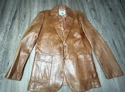 Vintage “Americana Of California” 70’s Style Leather Jacket Men’s 42 • $45