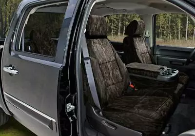 Mossy Oak Bottomland Camo Front & Rear Seat Covers For Chevy Silverado • $679.98